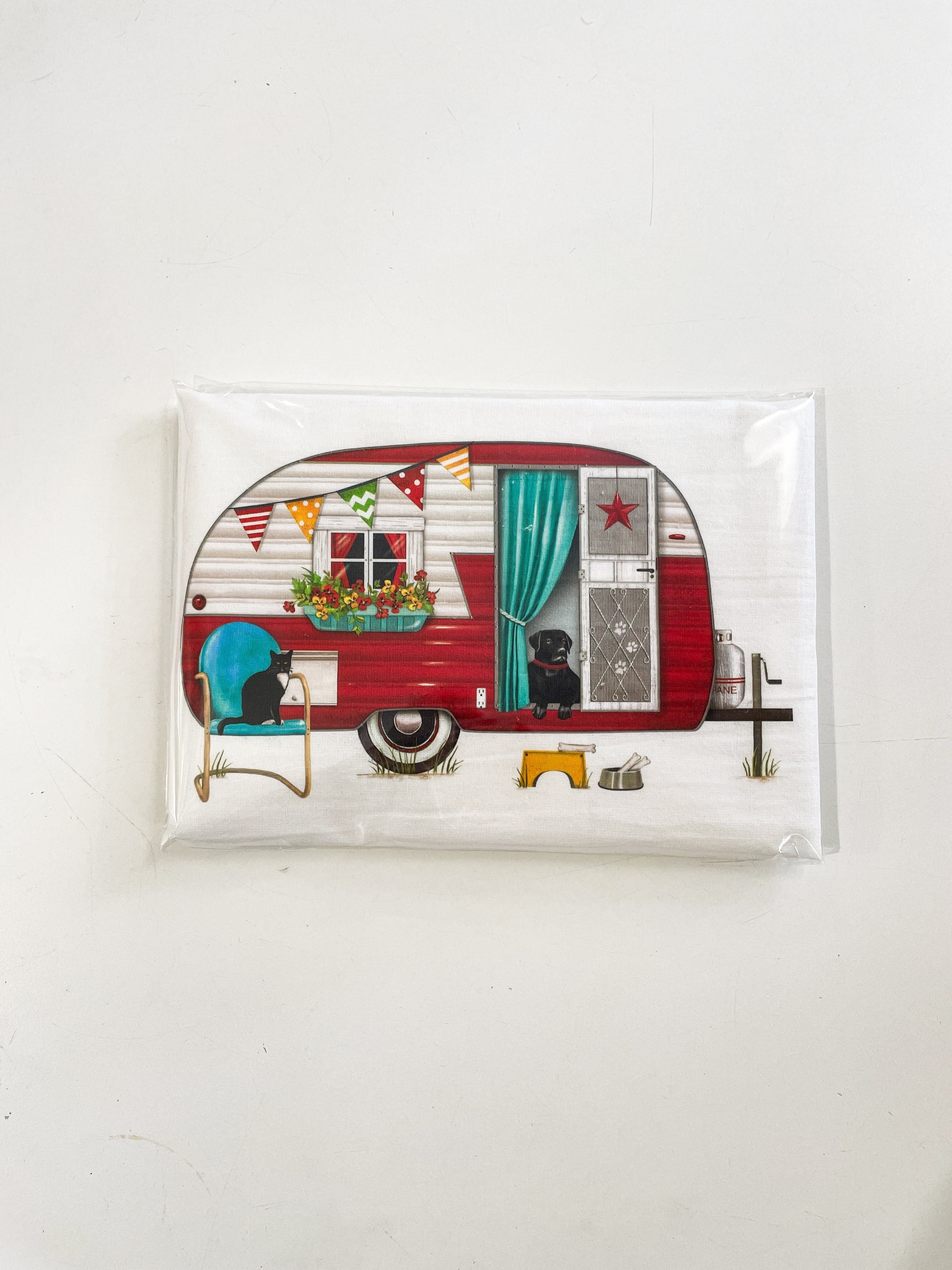 Summer Cabin Tea Towels