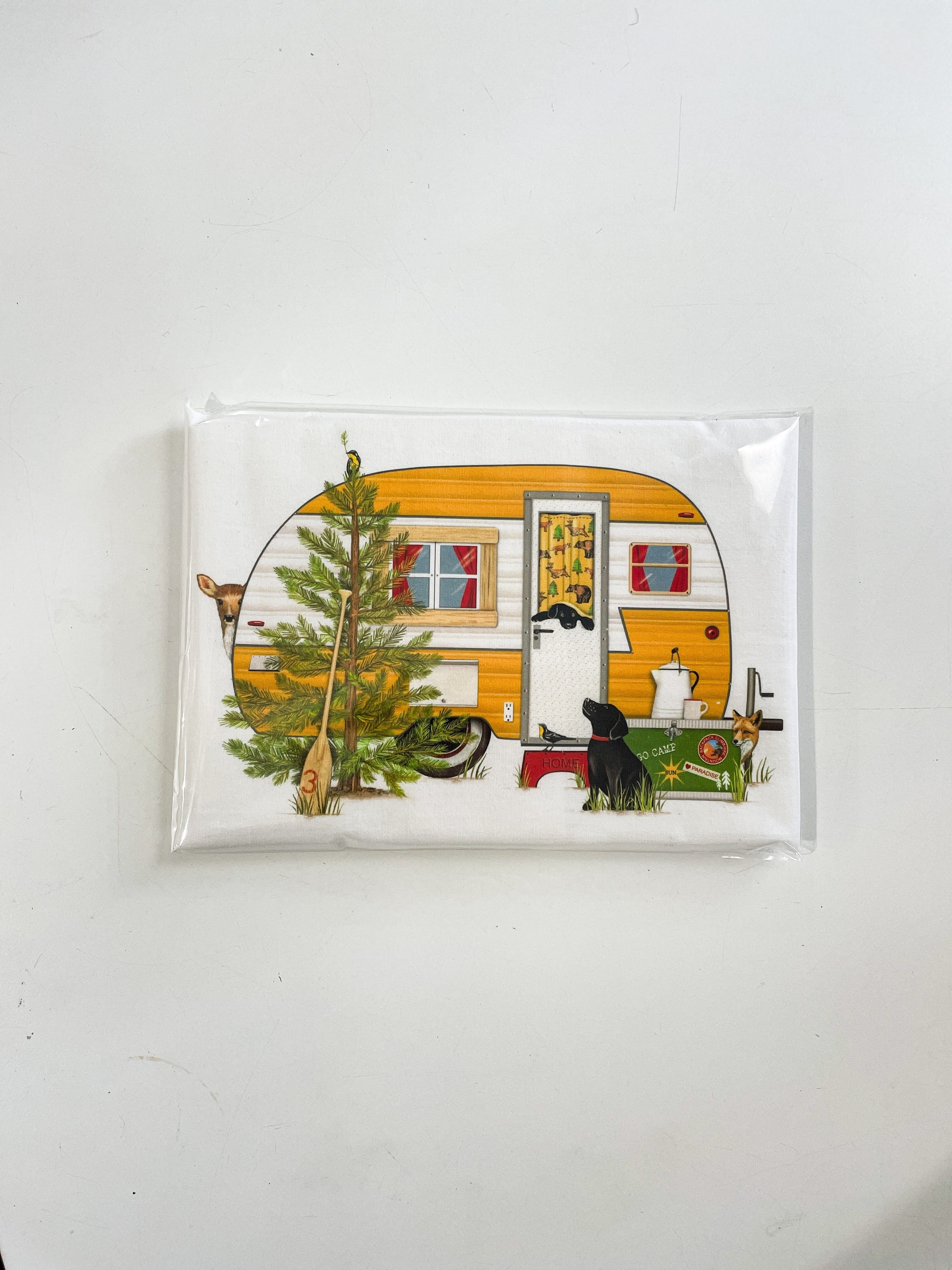 Summer Cabin Tea Towels