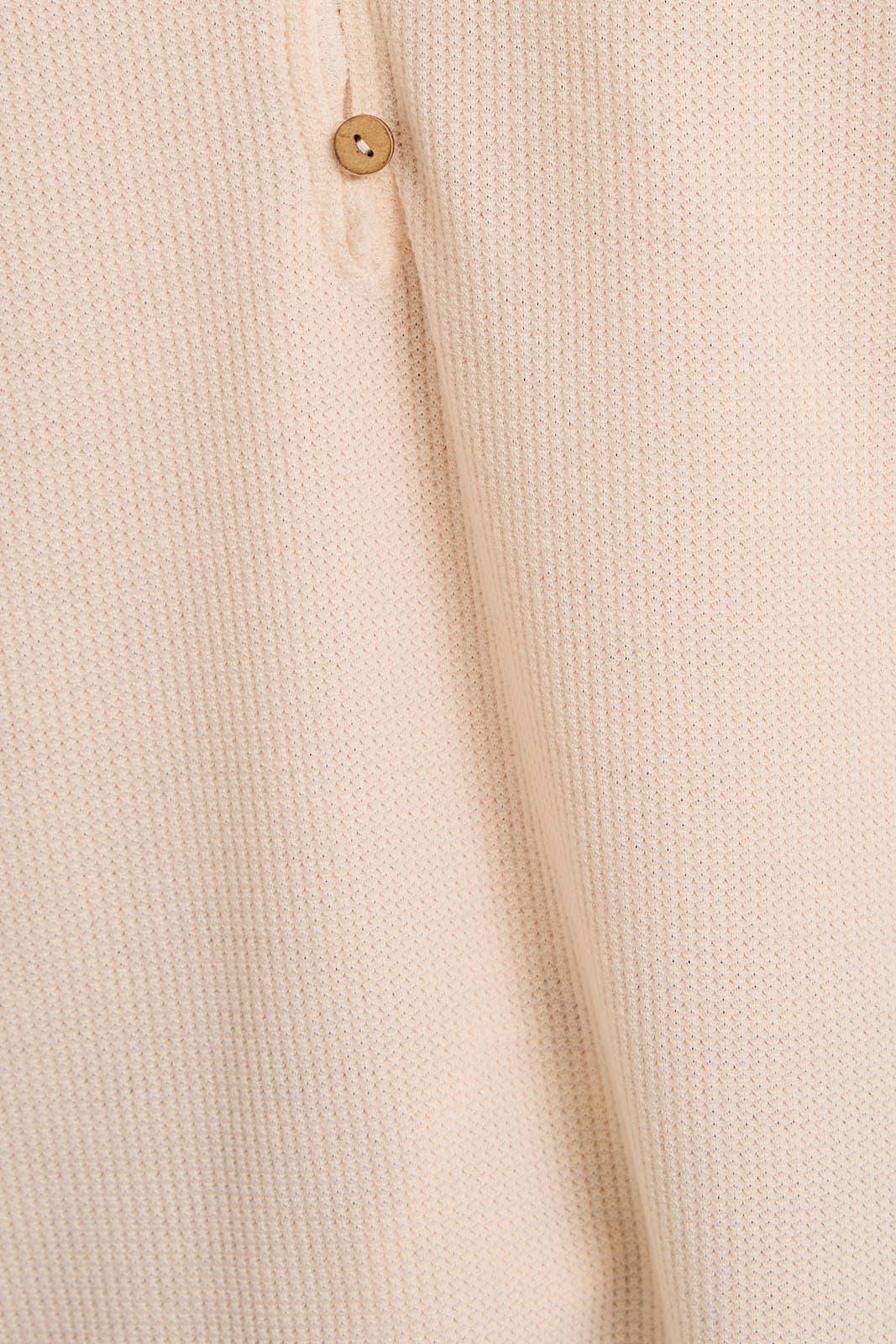 V-Neck Button Up Long Sleeve Top