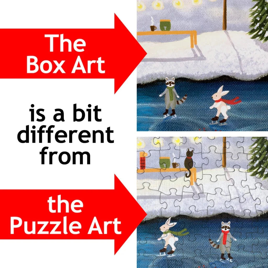 Woodland Skaters Puzzle