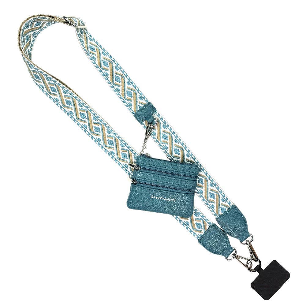 XOXO Clip & Go Strap w/Zippered Pouch