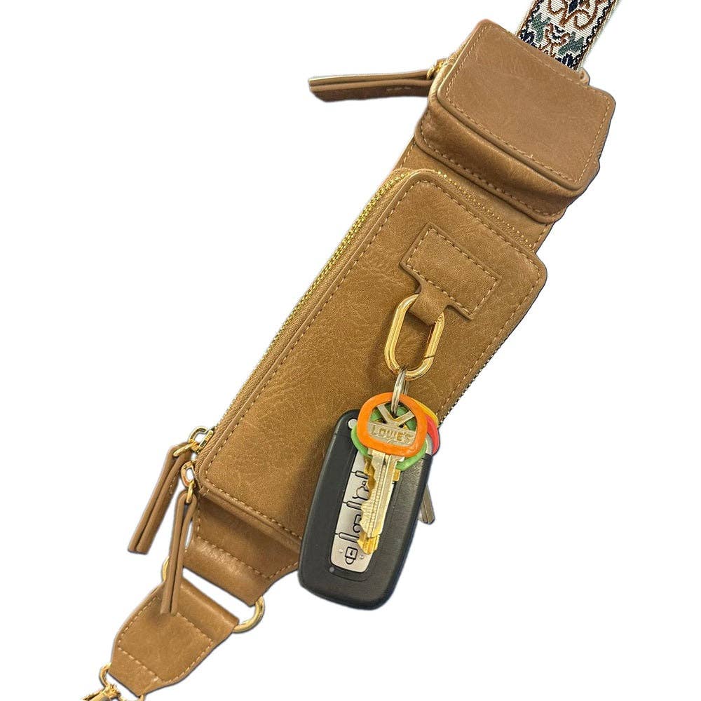 Zip & Clip Strap Crossbody