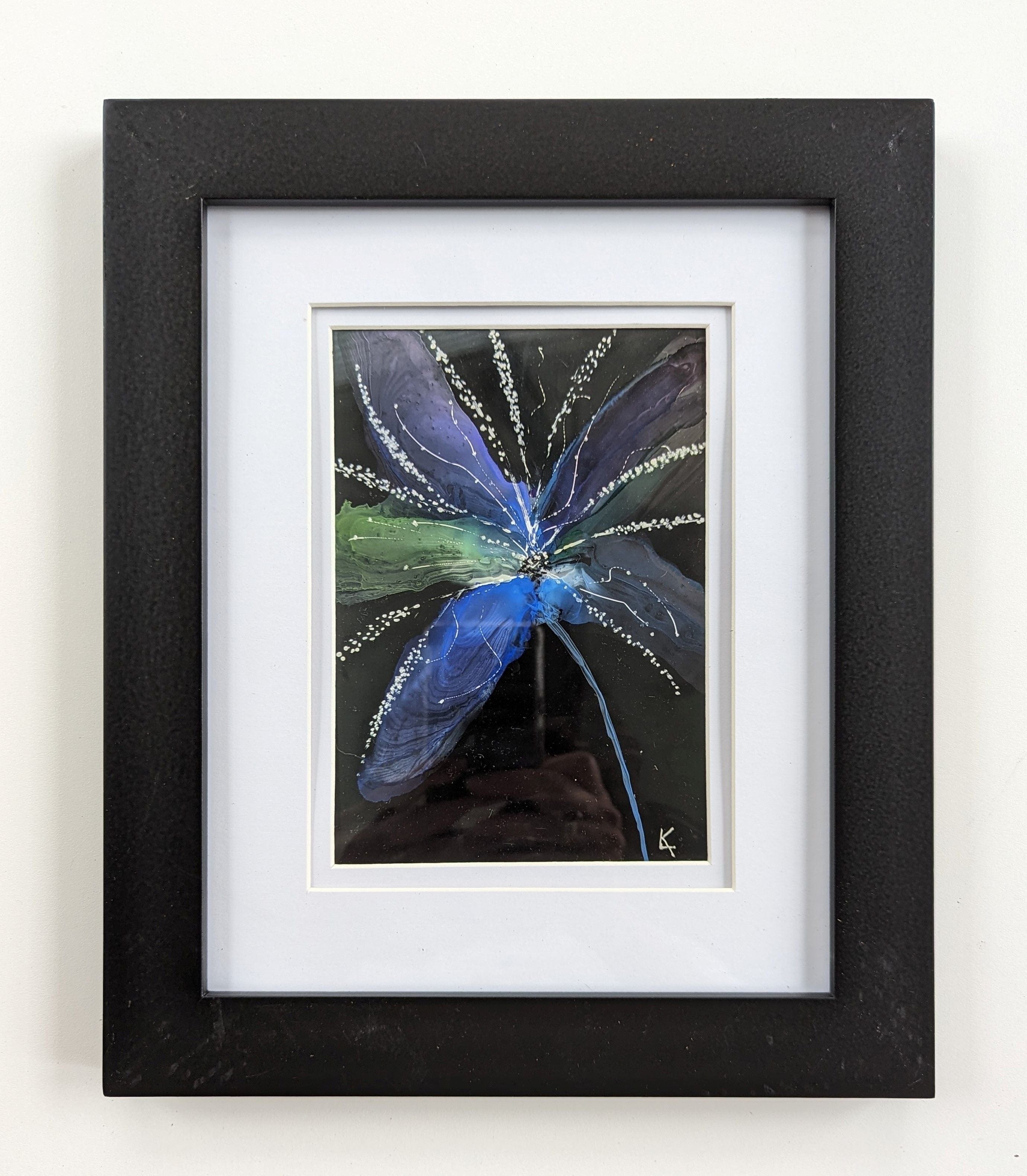 SKA #57 (Kay) Framed Art Blue Fairy Print