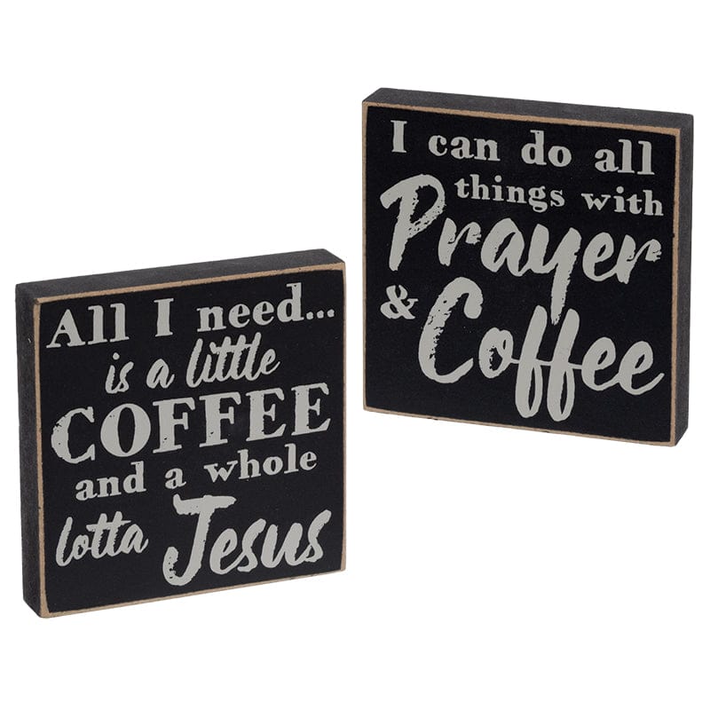 MJJ #8 (Melissa) Square Block Coffee & Prayer Square Block