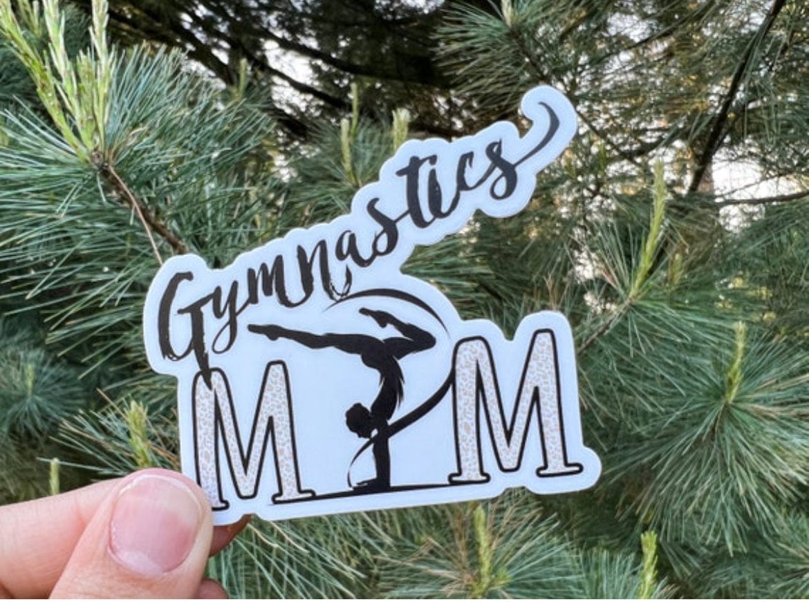 Gymnastics Mom Vinyl Sticker