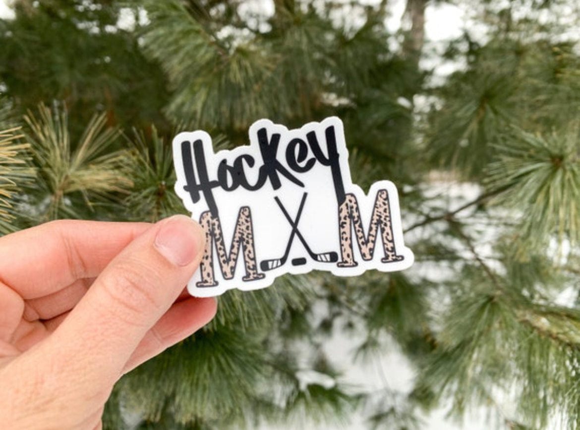 Hockey Mom Vinyl Sticker