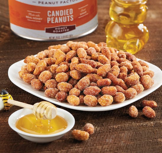Honey Roasted Candied Peanuts