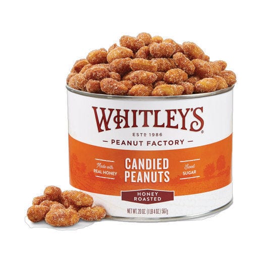Honey Roasted Candied Peanuts