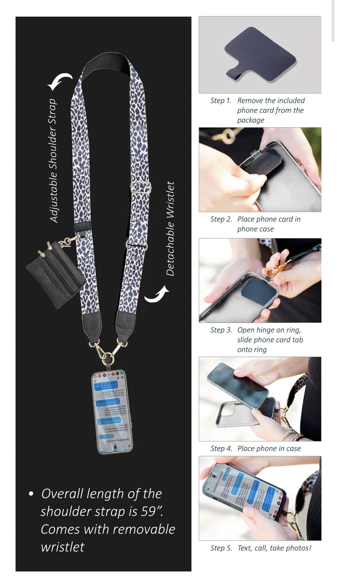 Pattern Collection - Clip & Go Strap w/ Pouch