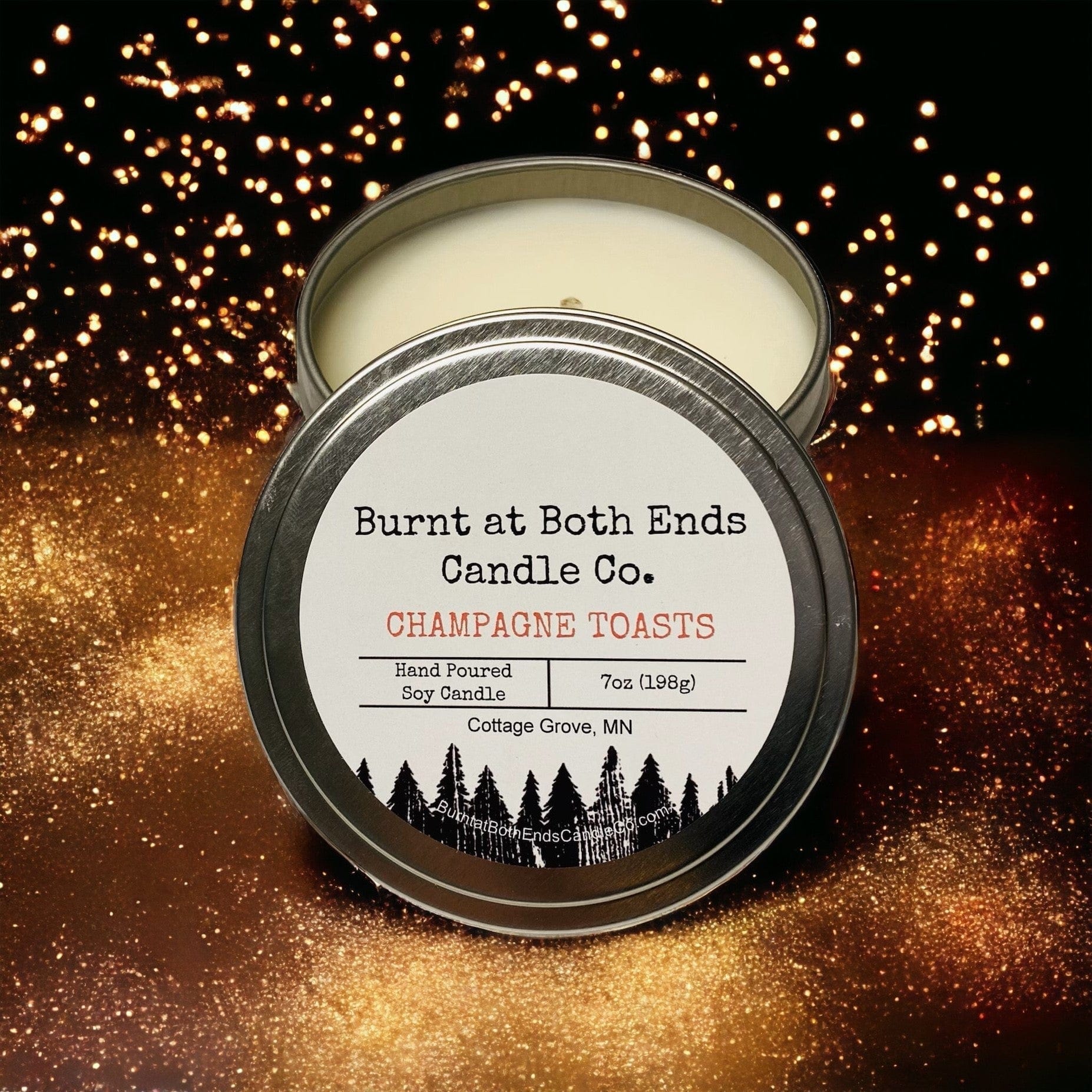 Winter Soy Candle - Champagne Toasts