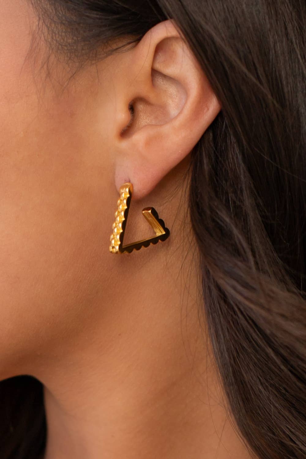 Luxe Gold Chain Link Earrings