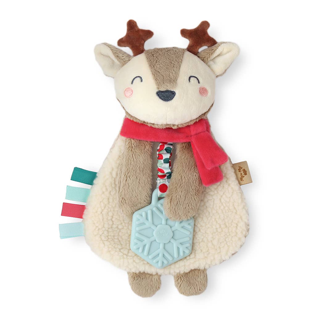 Holiday Itzy Lovey™ Reimdeer Plush + Teether Toy