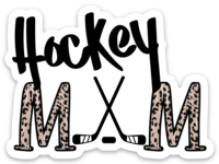 Hockey Mom Vinyl Sticker