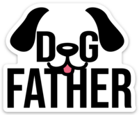 Dog Father Vinyl Sticker