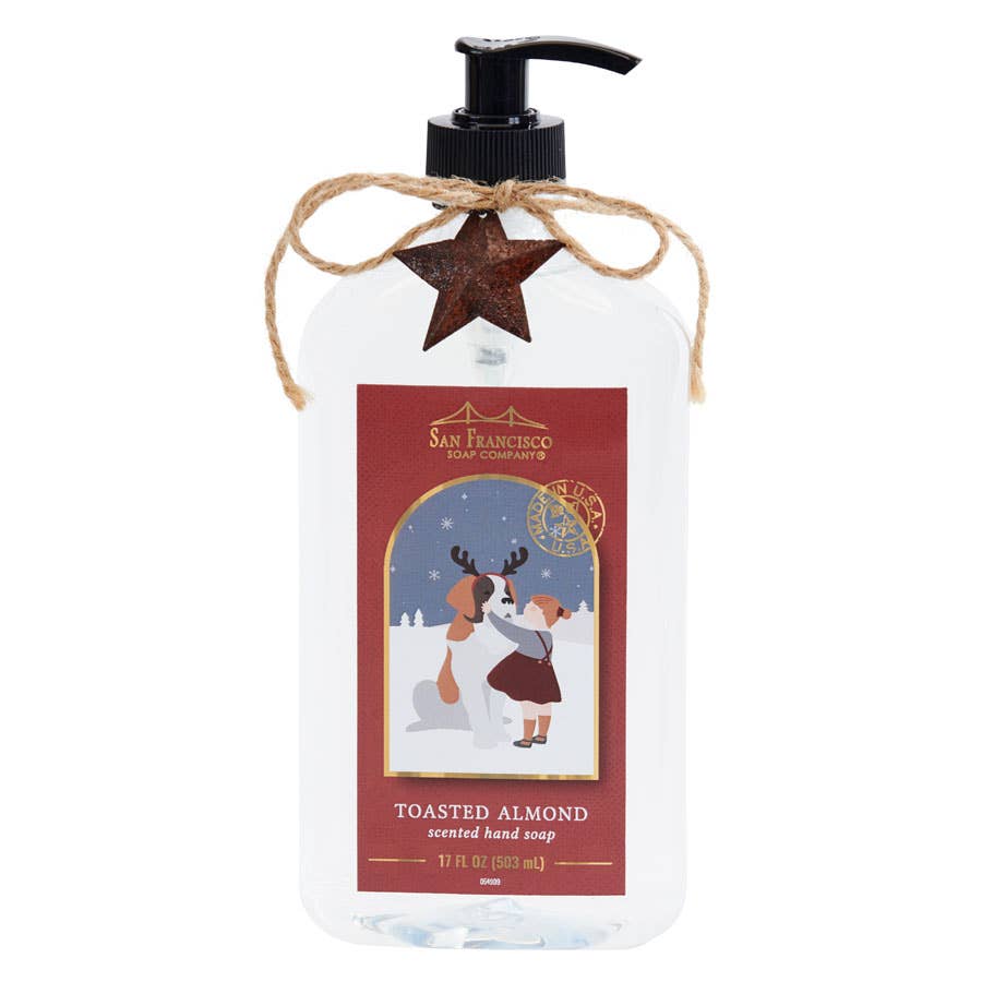 Vintage Christmas Toasted Almond Hand Soap