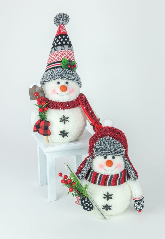 Winter Snowman in Hat