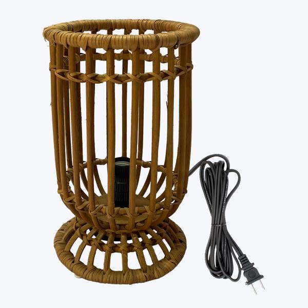 Rattan Tabletop Lamp