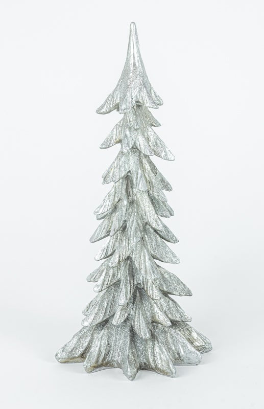 Large Snowy Tabletop Tree