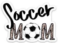 Soccer Mom Vinyl Sticker