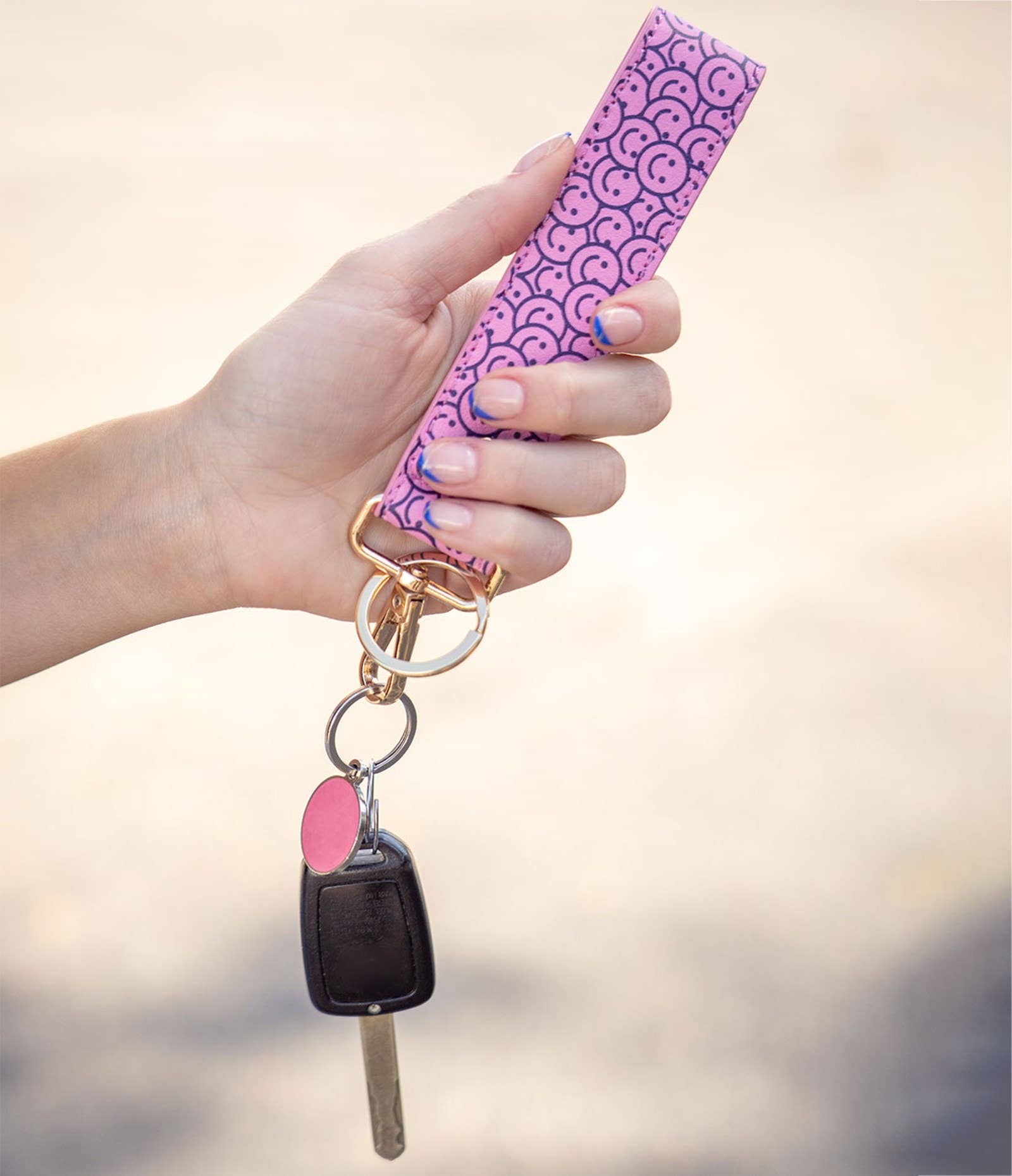 Olivia Moss Peek-A-Boo Wristlet Keychain