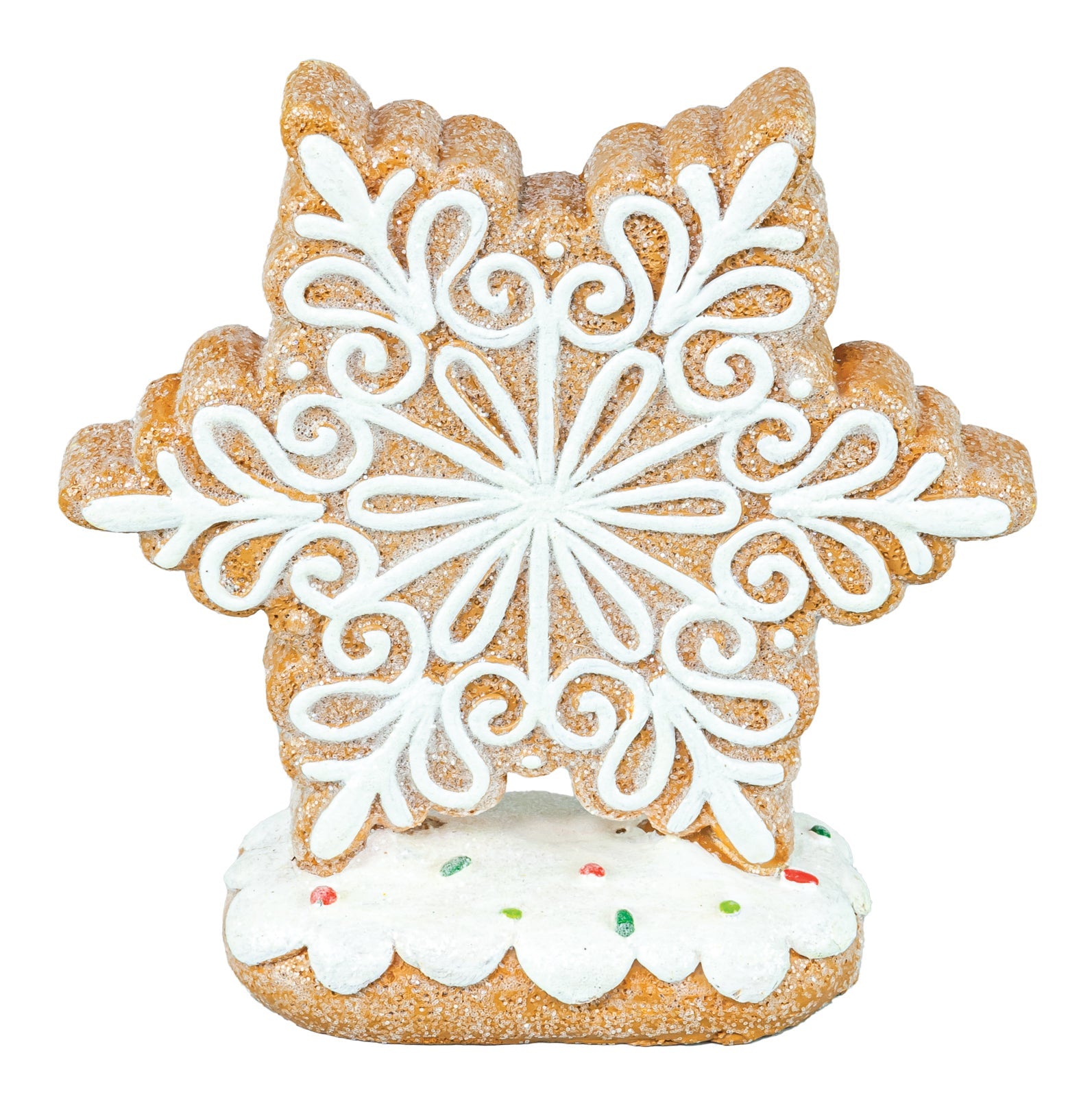 Gingerbread Snowflake