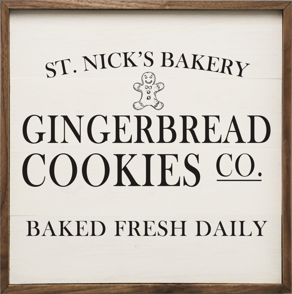 Gingerbread Cookies Co Sign