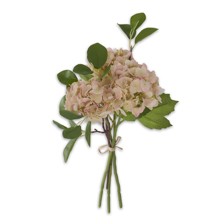 Light Pink Real Touch Hydrangea Bundle