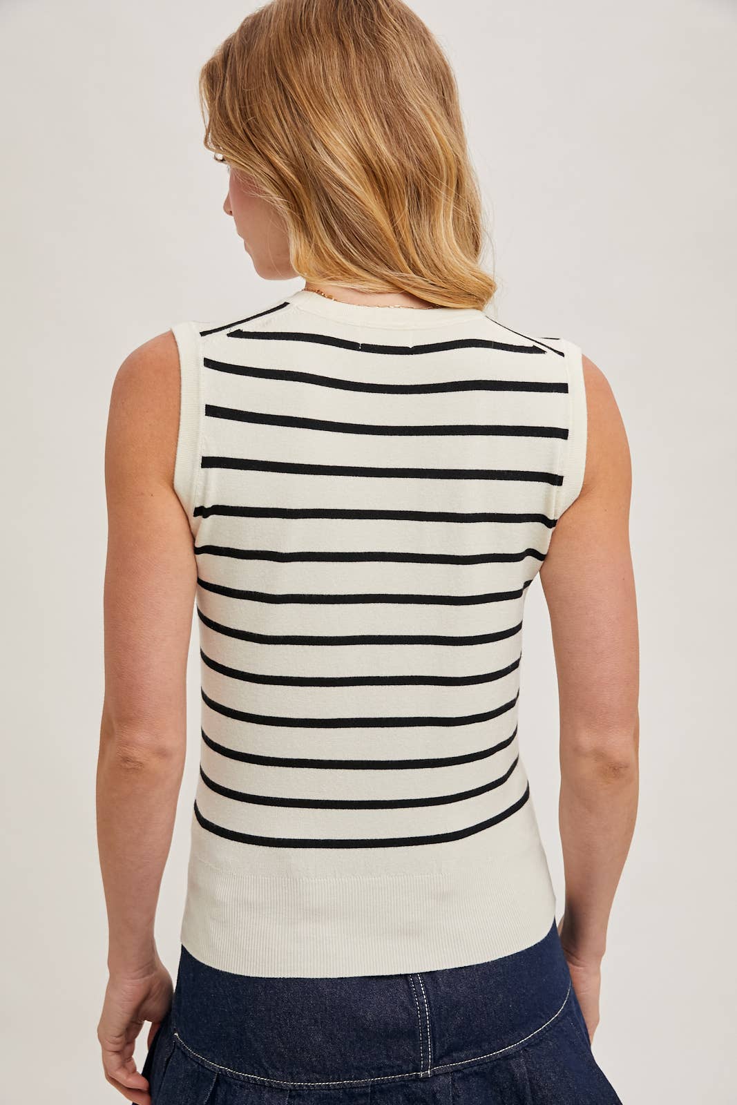 Alexa Striped Knit Tank