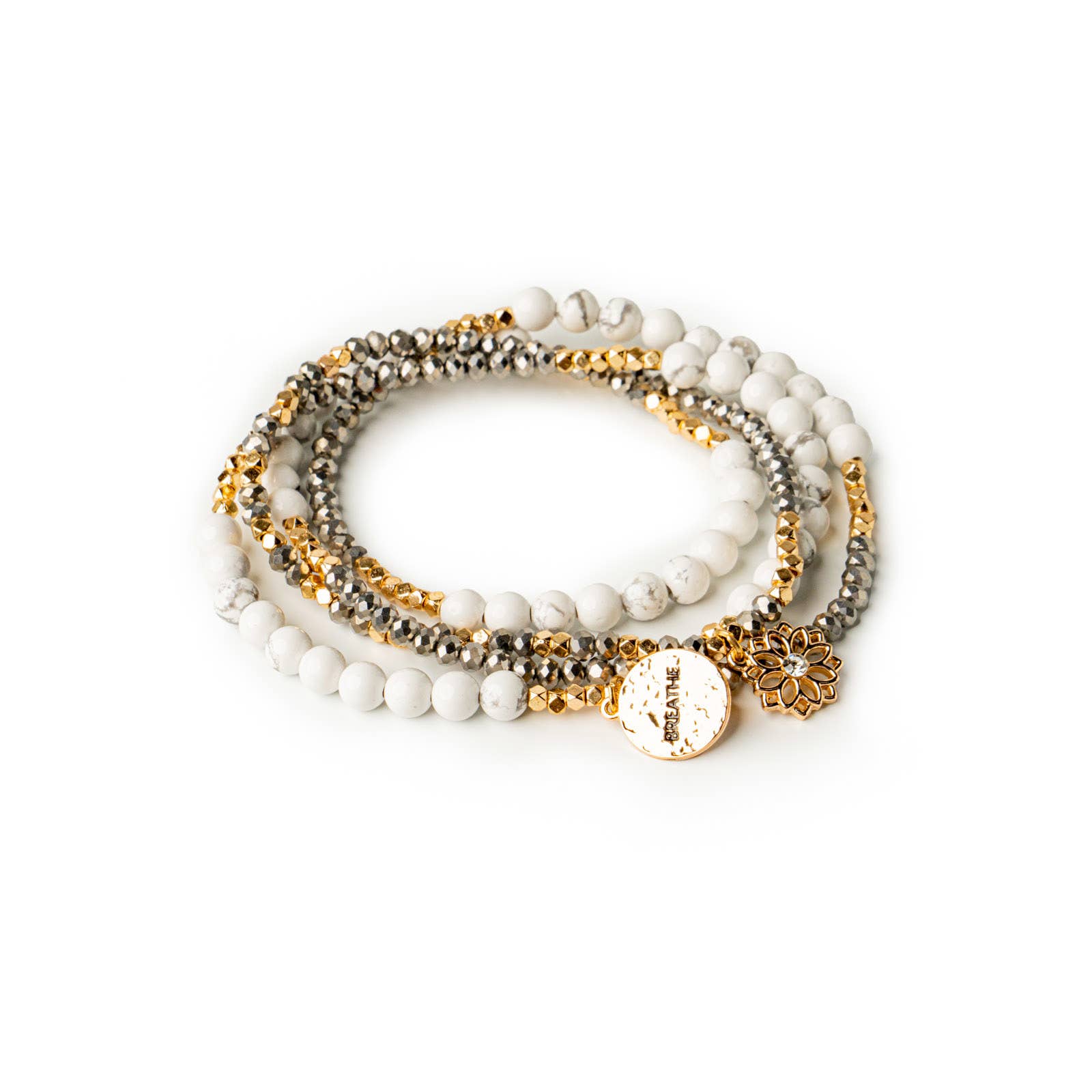 Soul Stacks Terra Stone Wrap Bracelet & Necklace Open Stock: Sodalite