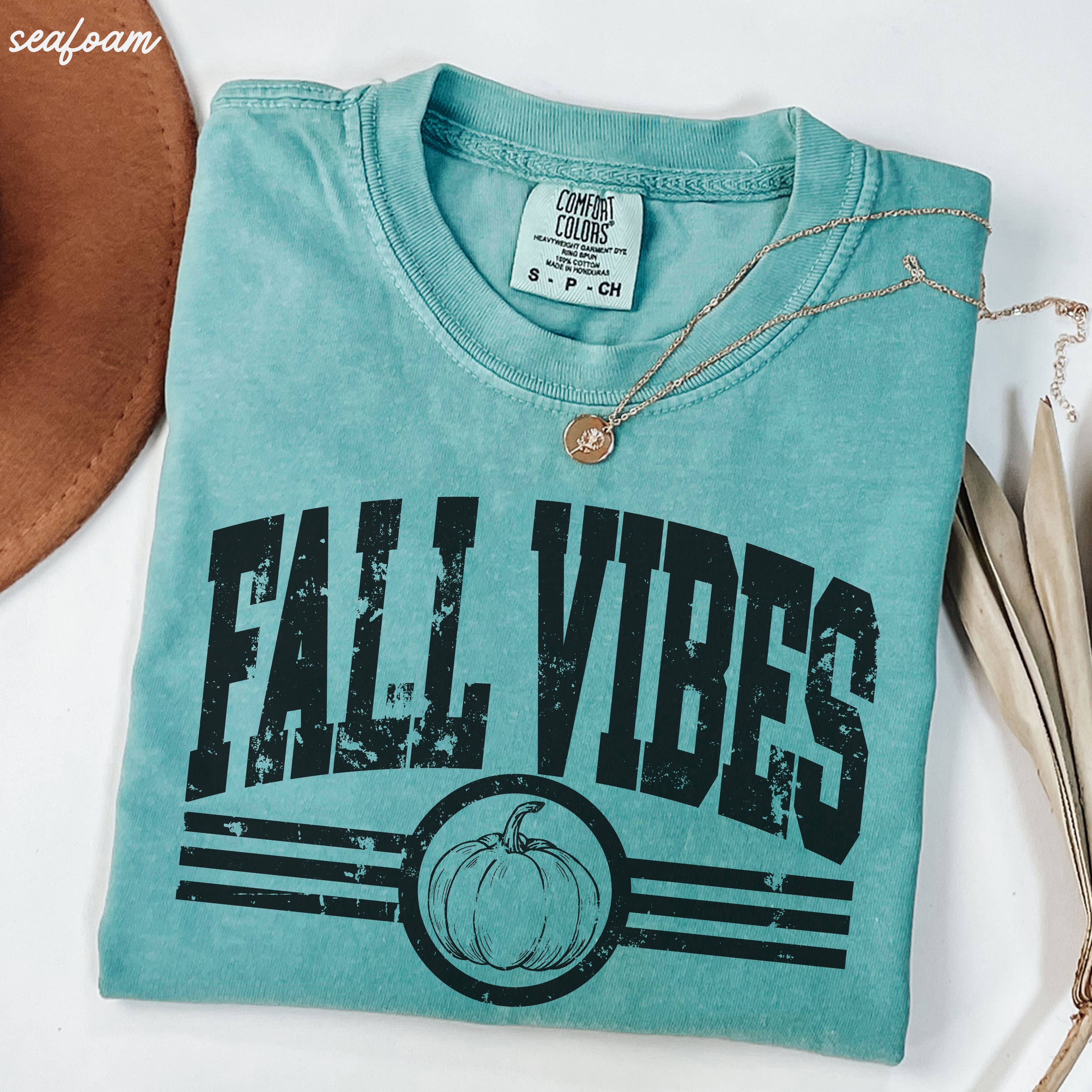 Fall Vibes Tee *13 Colors (S-3X): Extra Large / Ivory