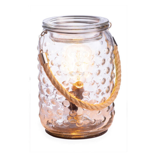 Vintage Bulb Hobnail & Rope Warmer