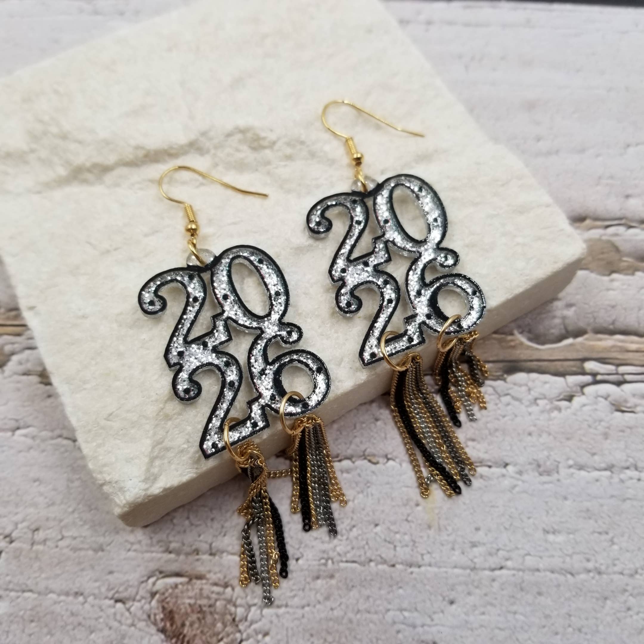 2026 New Year Tassel Earrings