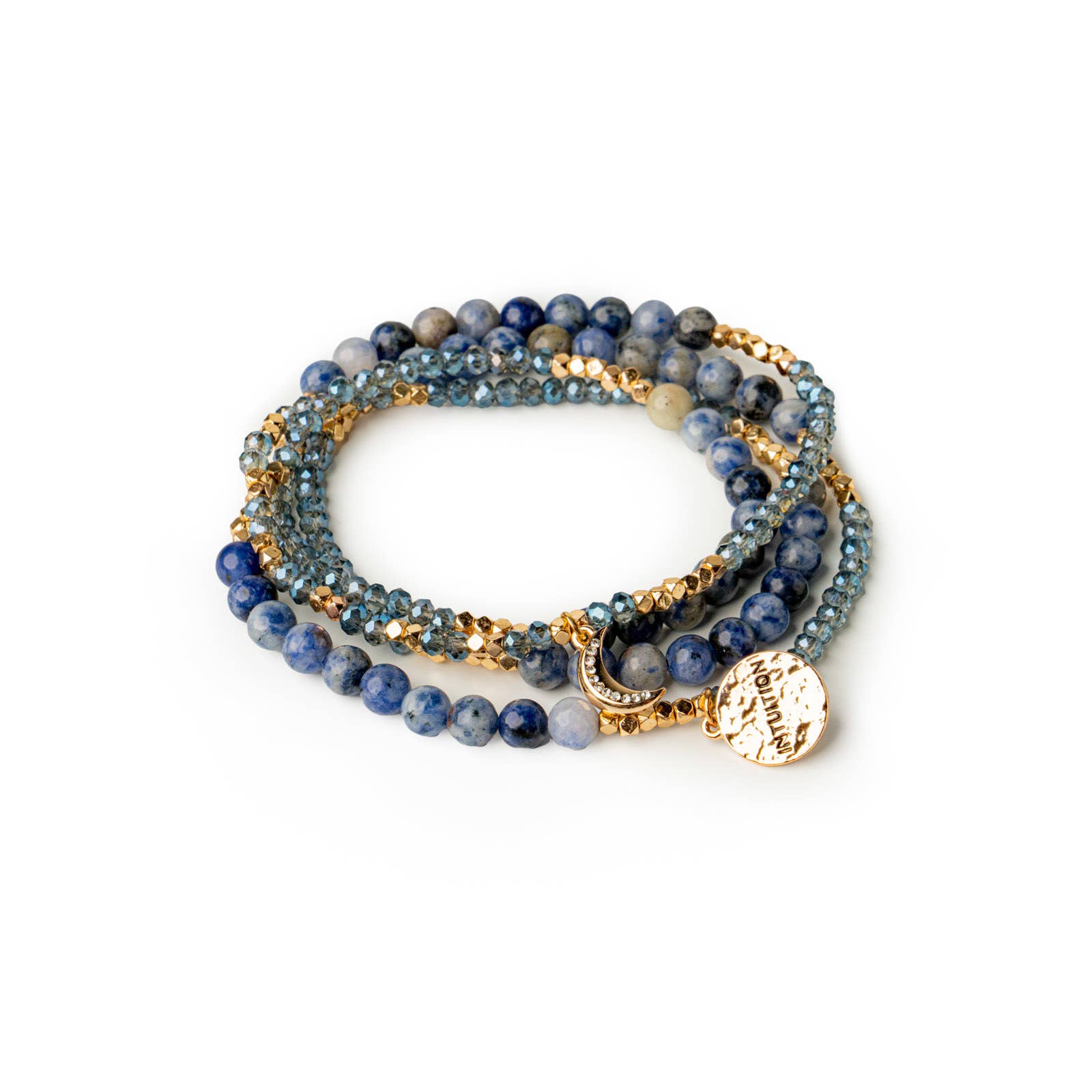 Soul Stacks Terra Stone Wrap Bracelet & Necklace Open Stock: White Howlite