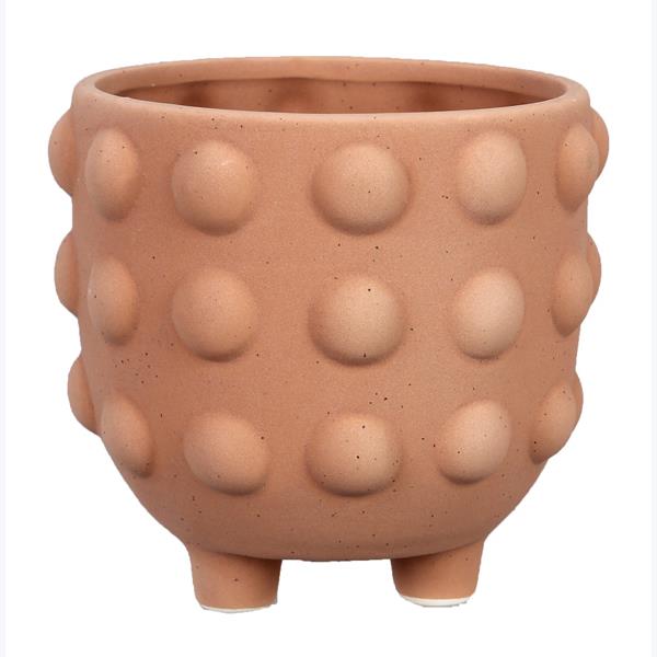 Ceramic Terra Cotta Extra Large Hob Nail Pot