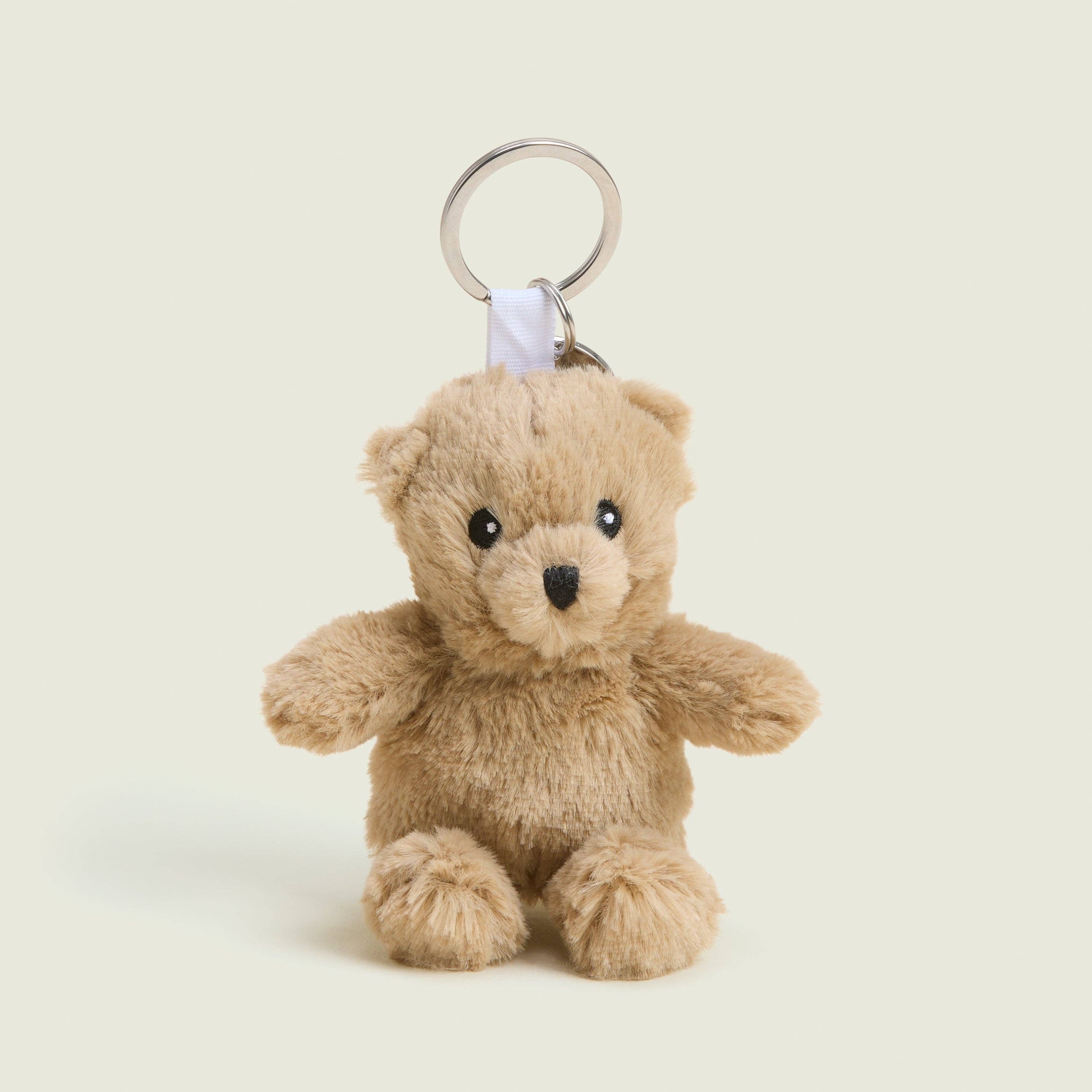 Brown Curly Bear Keyring sensory Squishy