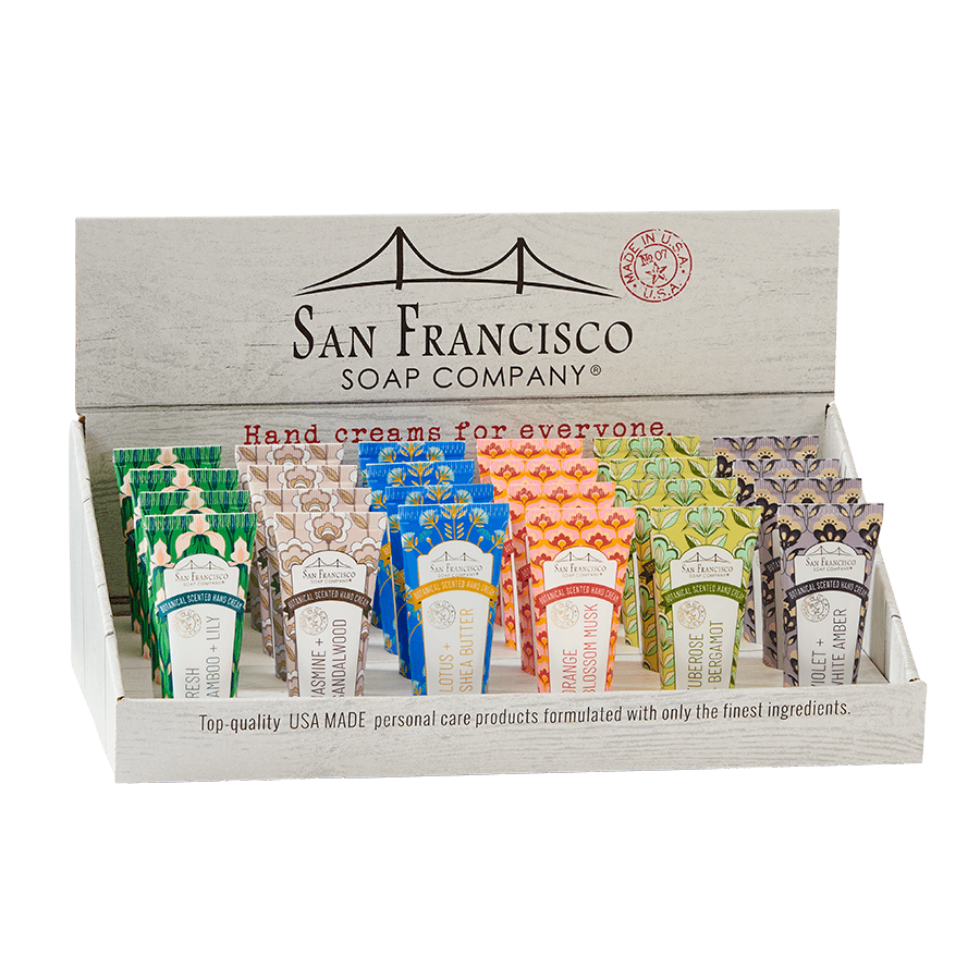 24pc Botanical 1.5oz Hand Cream Display