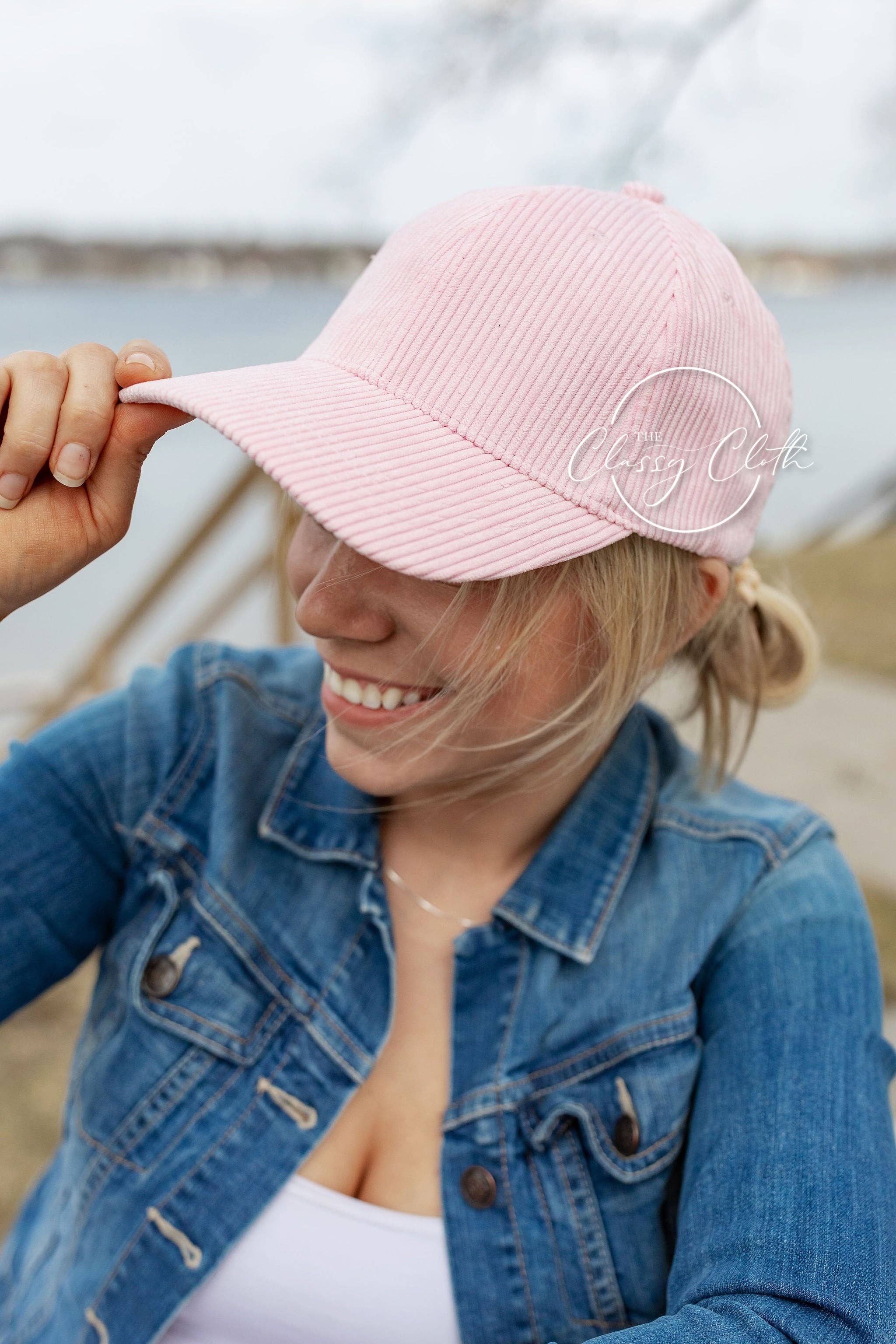 Corduroy Baseball Hat - RTS: Black