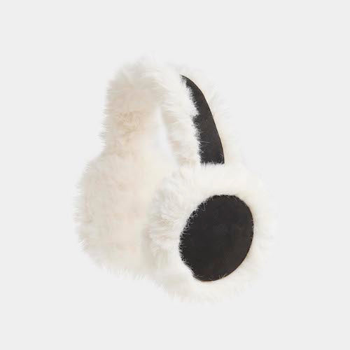 Black Suede Earmuffs