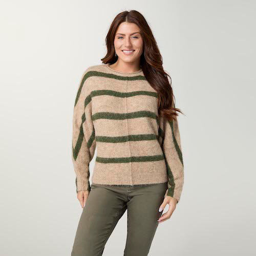 Taree Striped Sweater