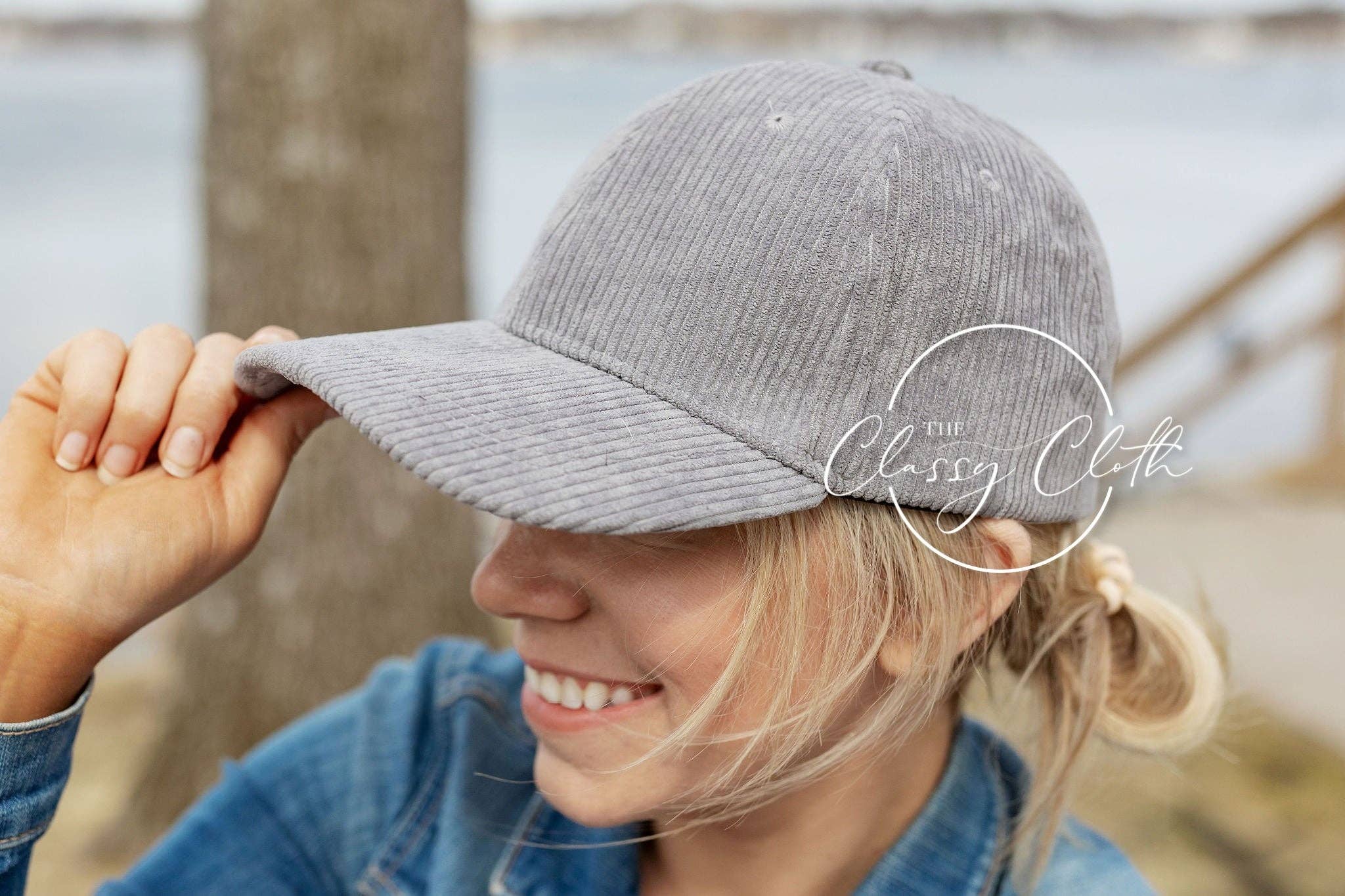 Corduroy Baseball Hat - RTS: Black