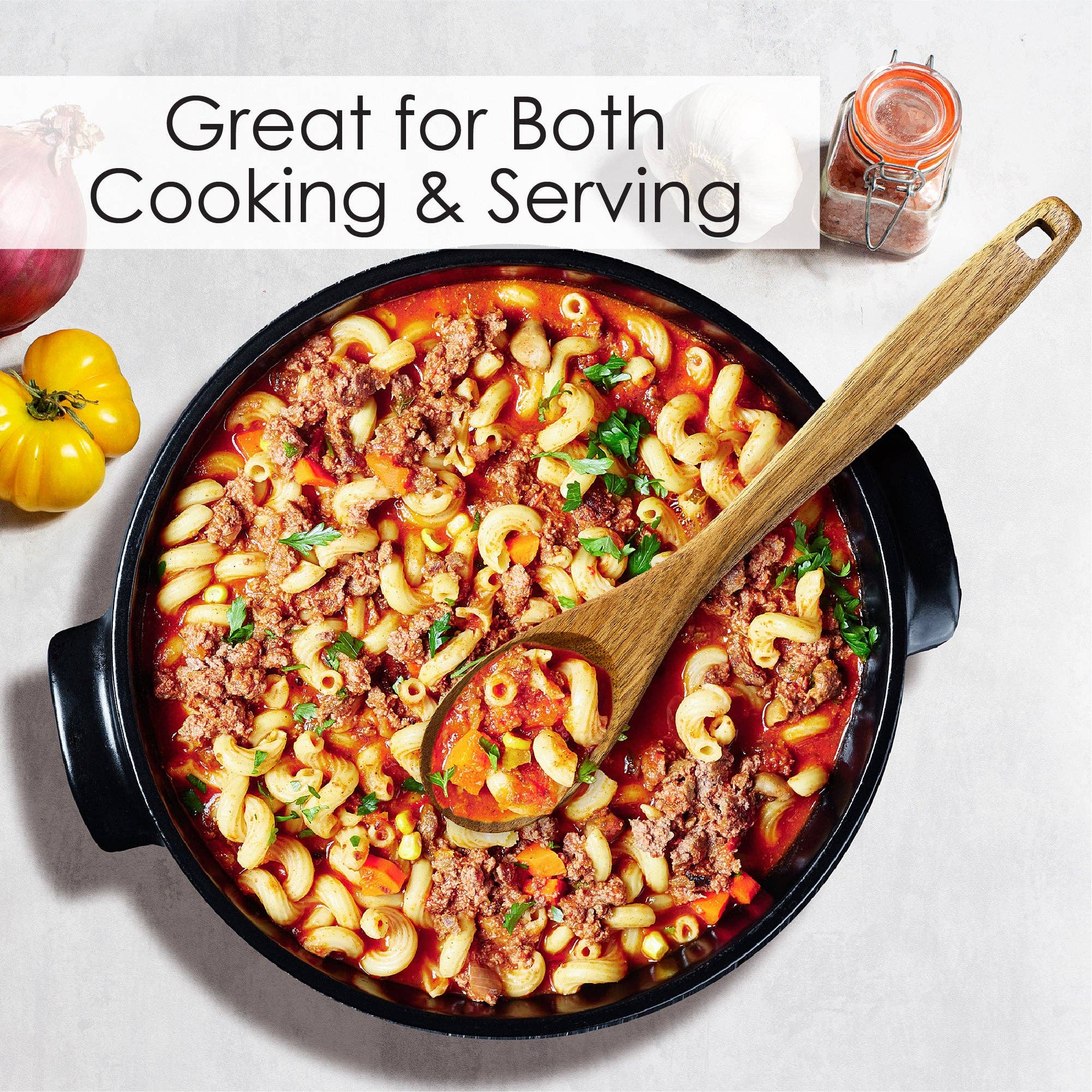 TB Home® 3-Piece Acacia Wood Cooking Utensil Set