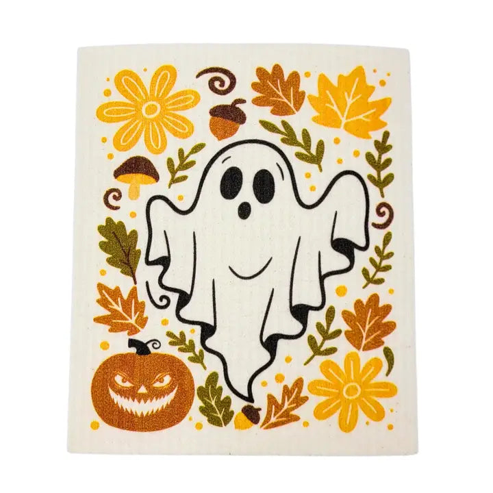 Ghost & Acorn Swedish Sponge Cloth