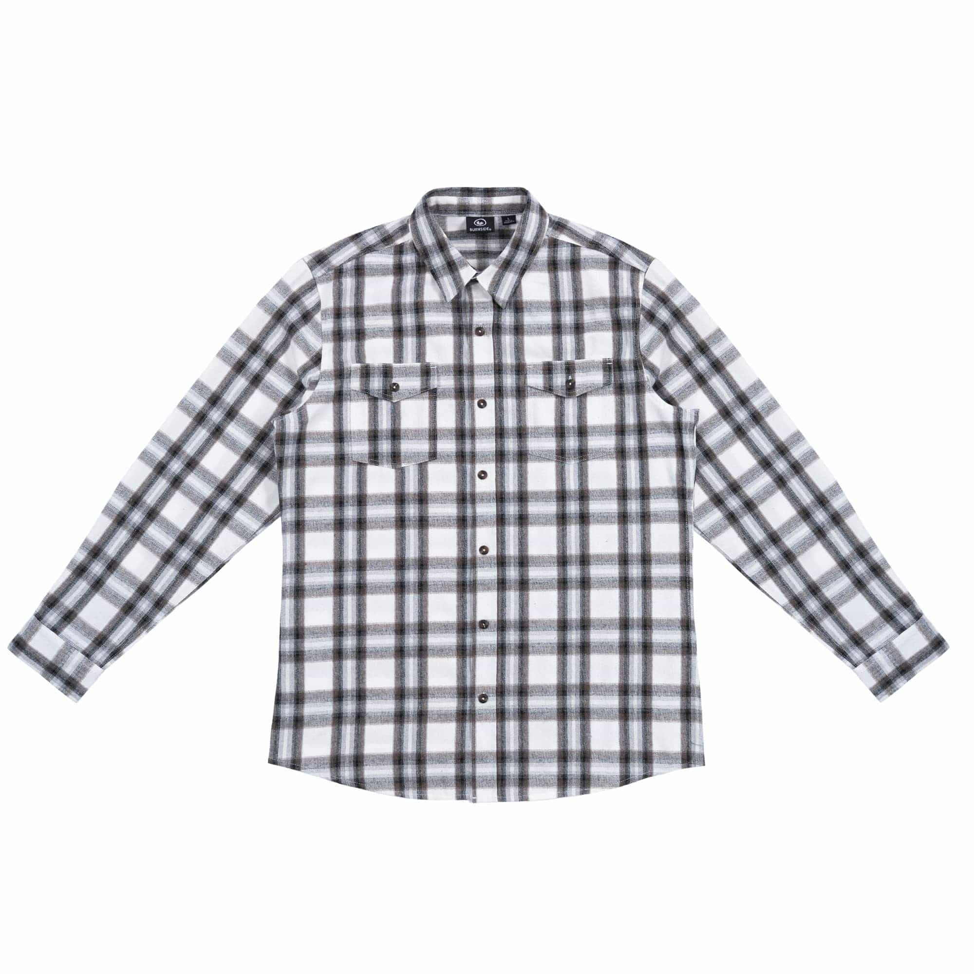 Mens Flannel Shirt: Black Yellow / 2XL