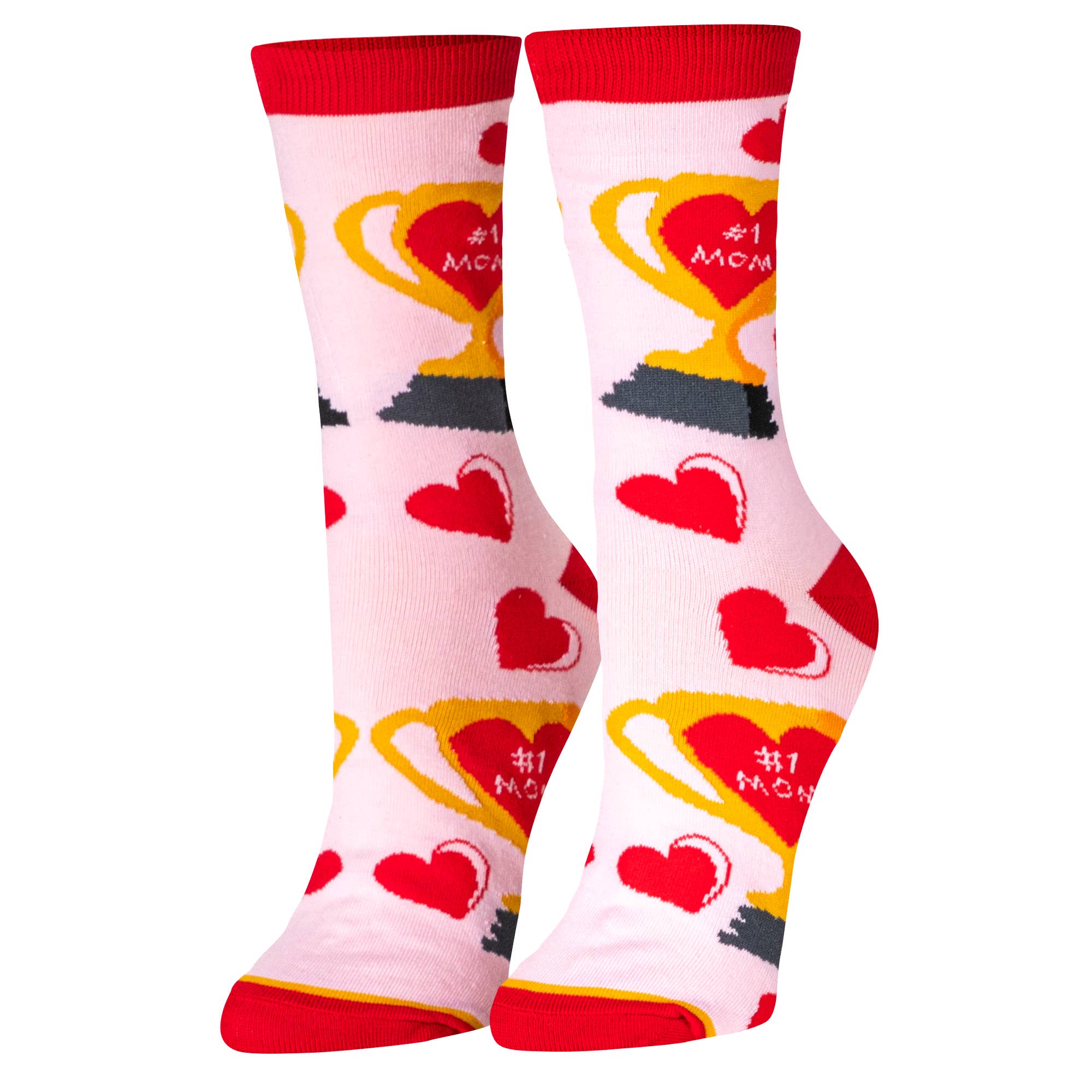 Women's #1 MOM Crew Socks