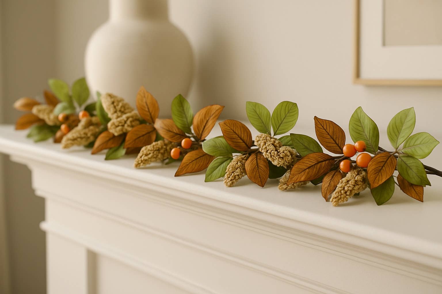 Fall Berries 4ft Garland