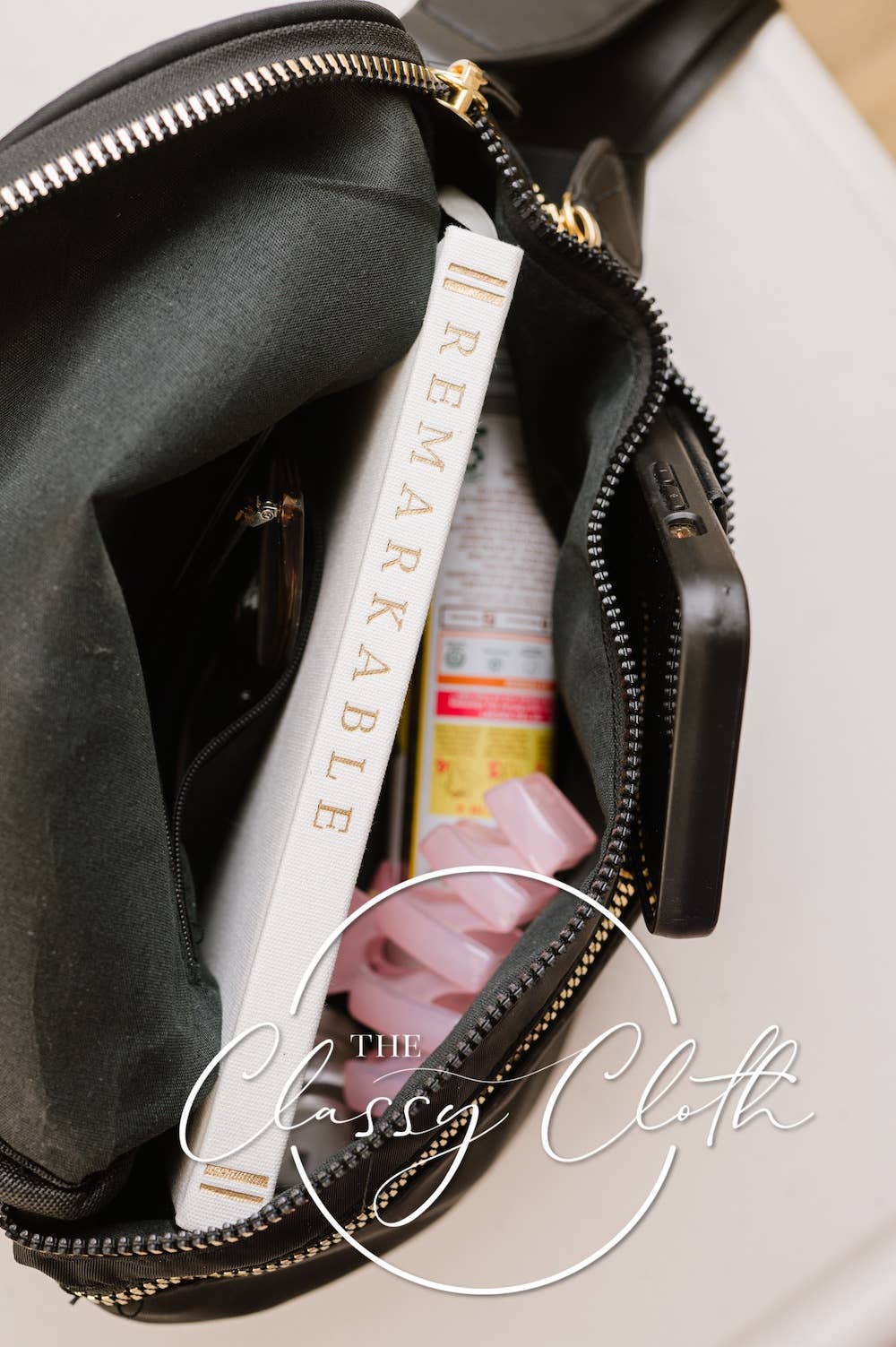 Black Farah Fanny Pack Shoulder Sling Bag