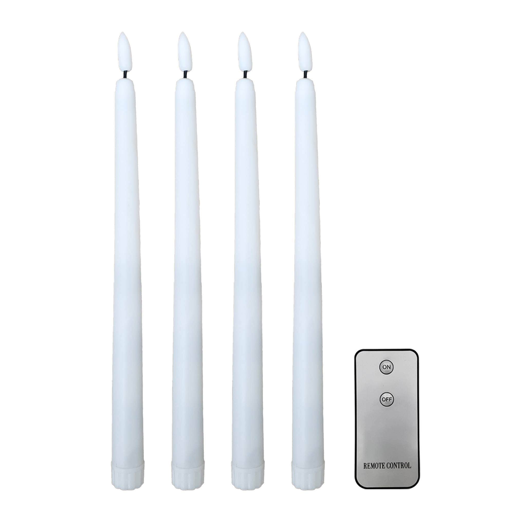 3D Wick Flame LED Taper Candles