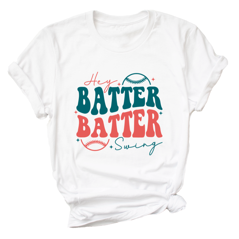 Hey Batter Baseball T-Shirt