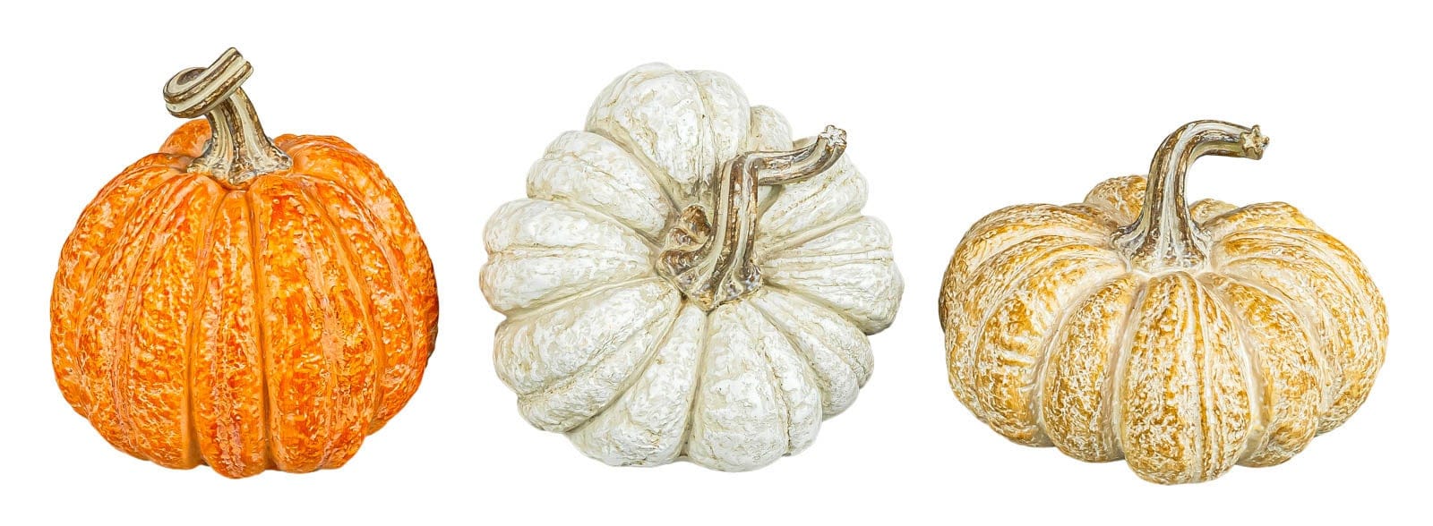 Hannah's Seasonal Decor 4" Weathered Pumpkin