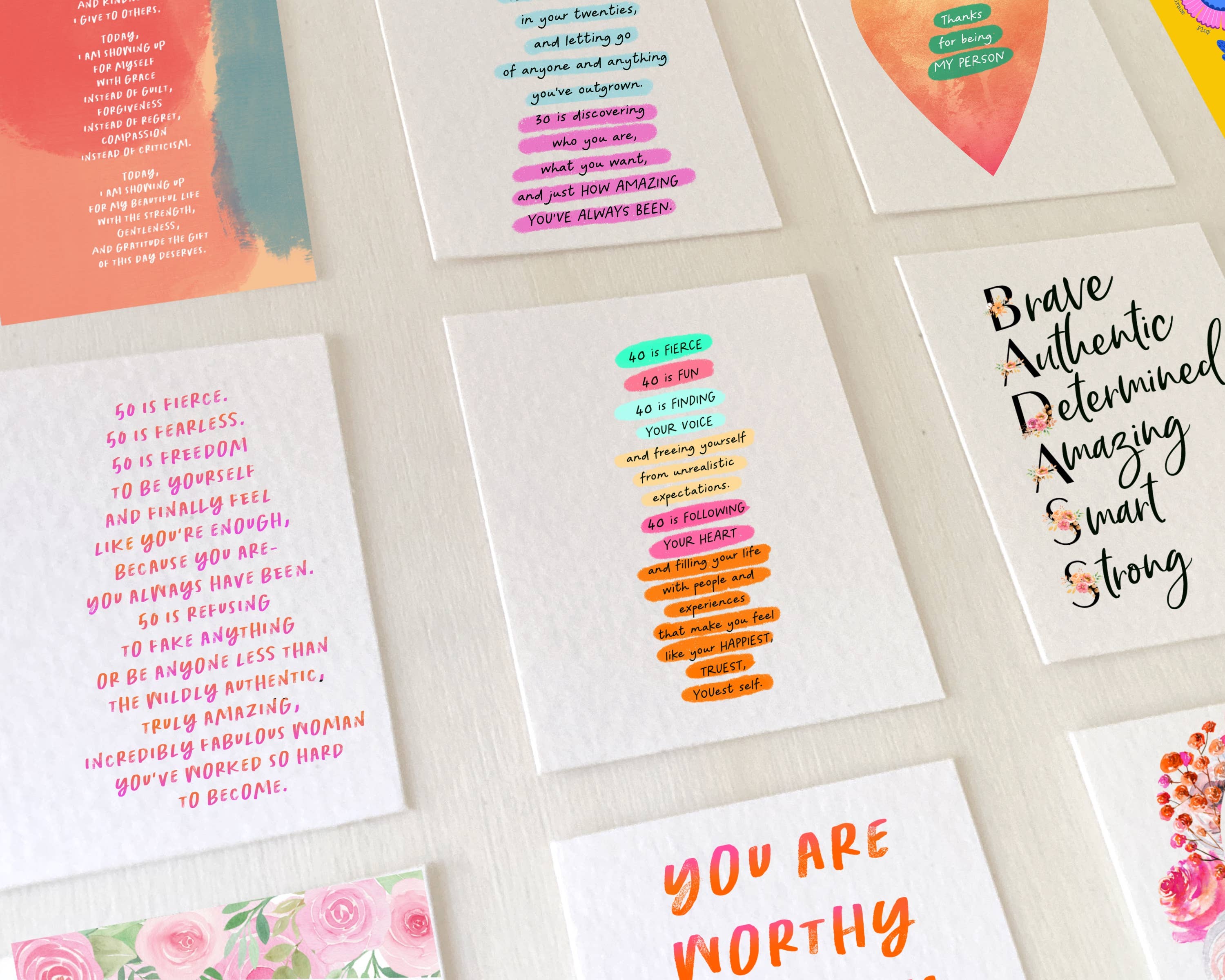 Card & Story LLC 40th Birthday Card for Her